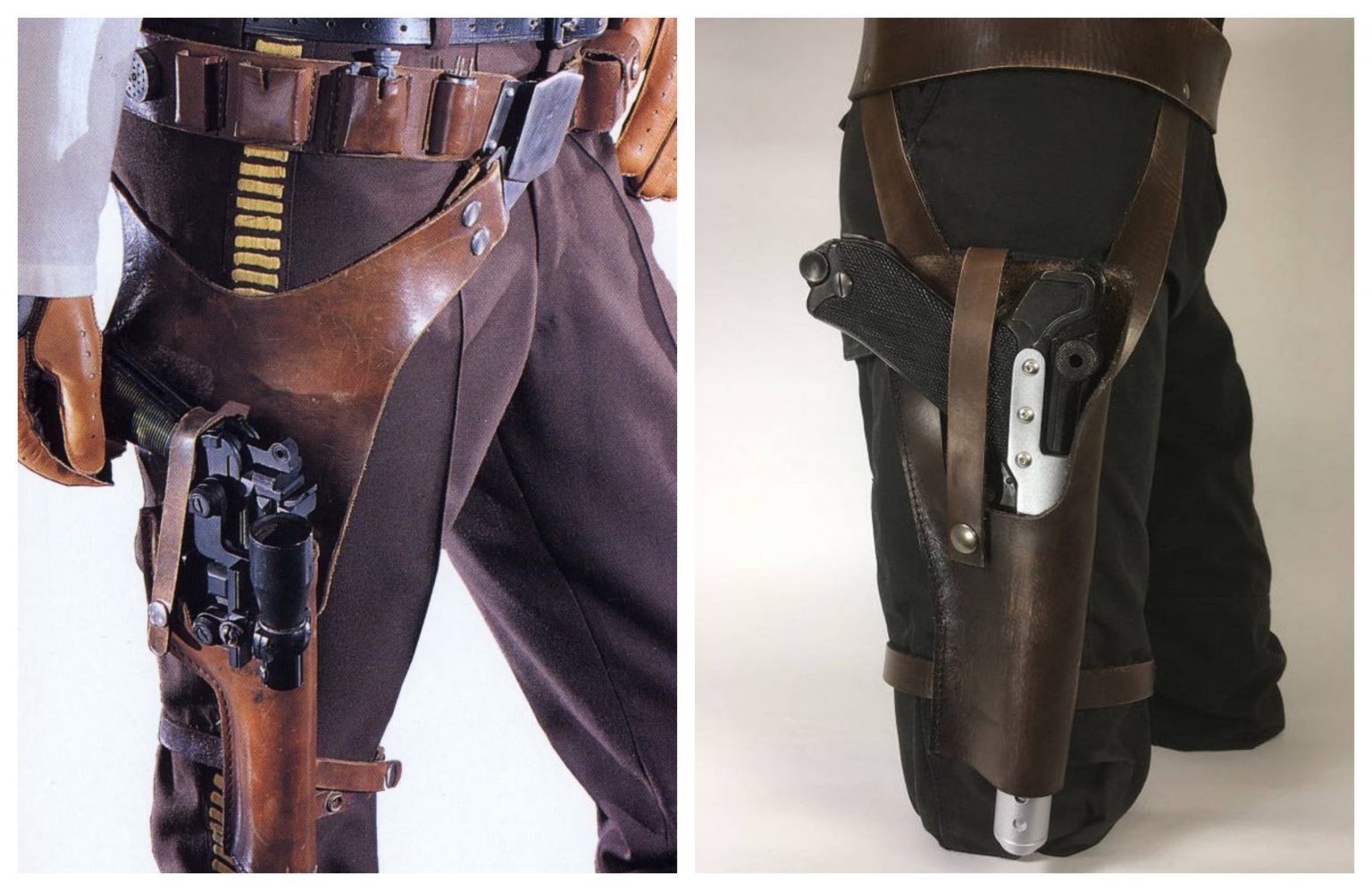 Custom Leather Star Wars Blaster Holster willrhami